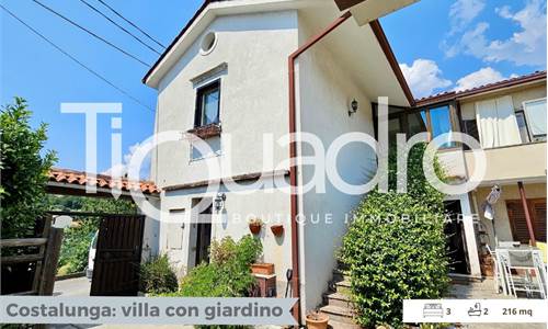 Costalunga: villa con giardino